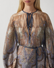 Zimmermann Klänning Wanderlust Tunic Blå 1 (S-M)