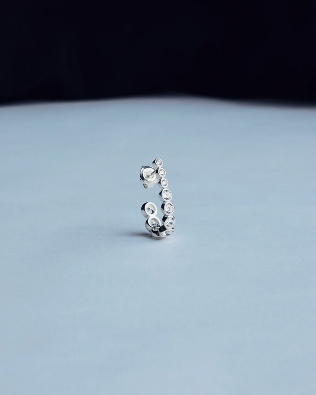Ragbag Oda Earrings Silver ONESIZE