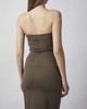 Dagmar Top Sculpted Tube Dark green 38
