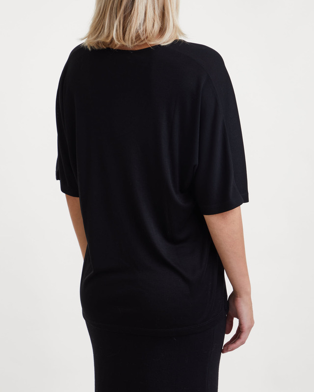 By Malene Birger T-shirt Cevina Black M