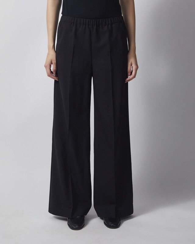 Dagmar Pants Elastic Wool Black 38