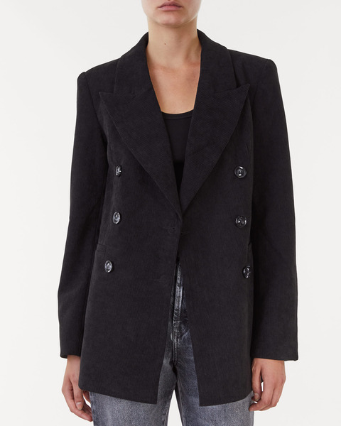 Kavaj Choco Corduroy  Svart 1