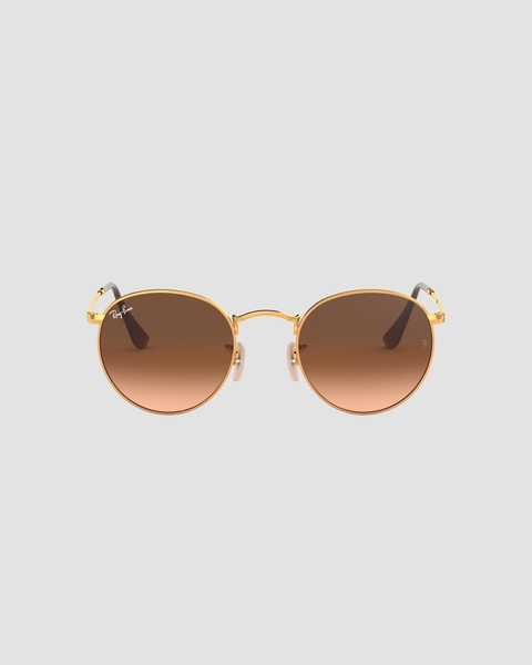 Sunglasses Round Metal 50 Bronze 1