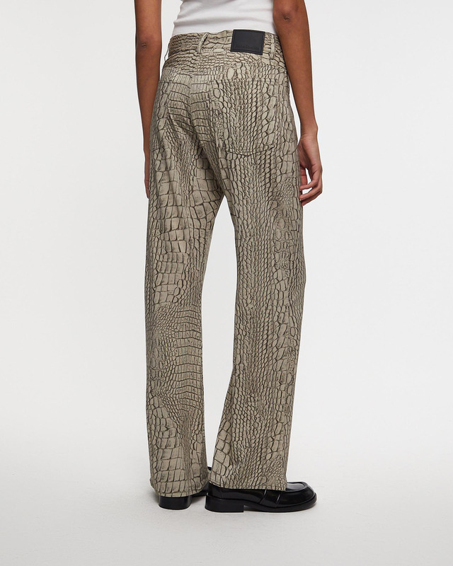 Acne Studios Byxor Printed Relaxed  Grå 40