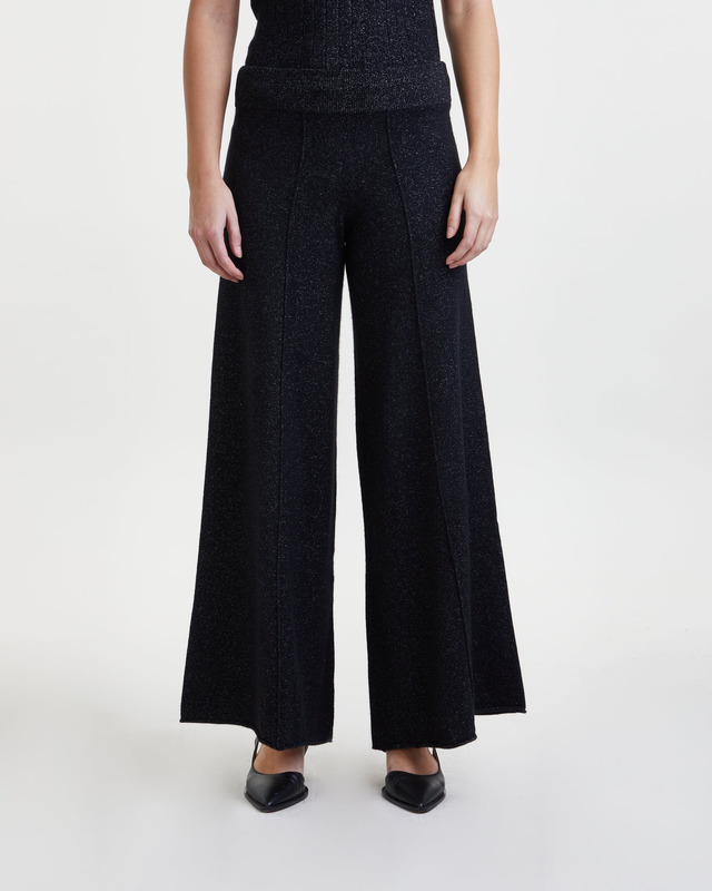 LISA YANG Trousers Ilaria Sparkle Cashmere Svart 1 (S-M)