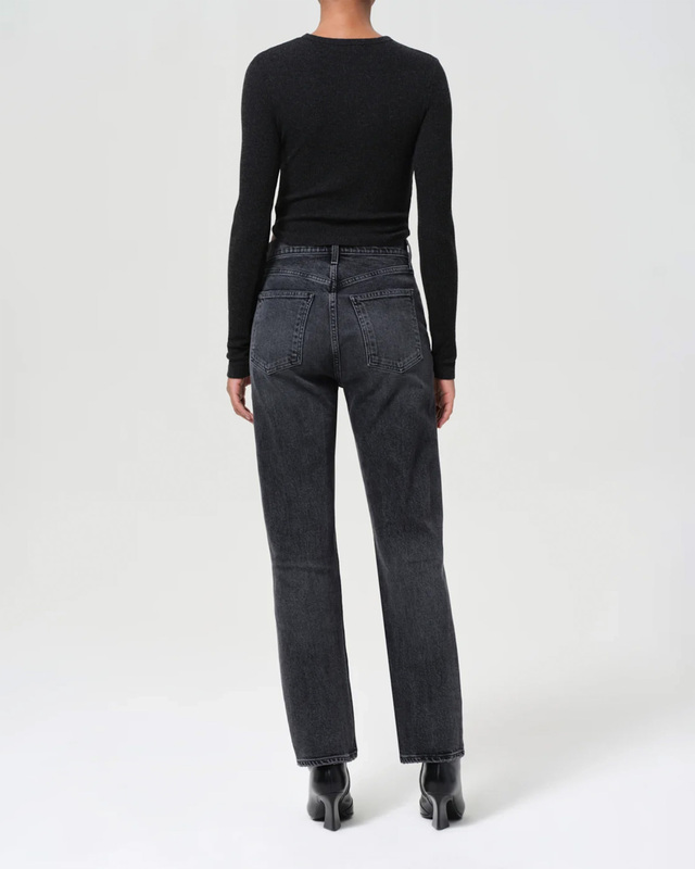 AGOLDE Jeans 90´Pinch Waist High Rise Straight in Hitch Denim 30