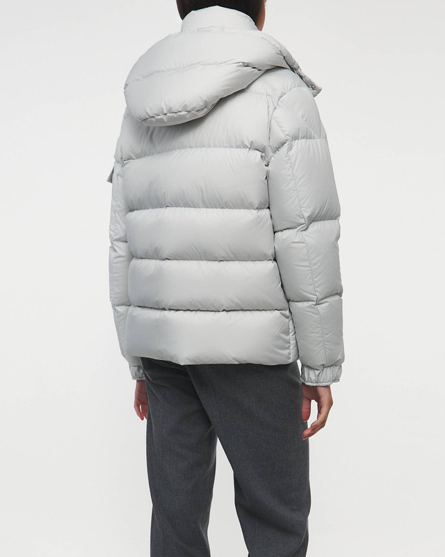 Moncler Jacket Maya 70 Short Down Grå MONCLER 1 (S)