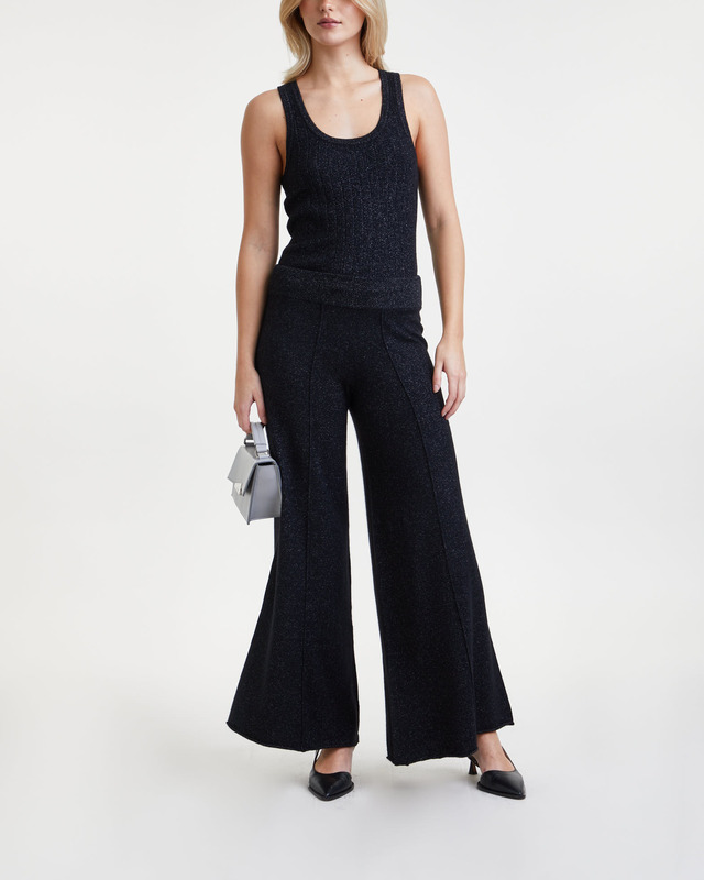 LISA YANG Trousers Ilaria Sparkle Cashmere Svart 1 (S-M)