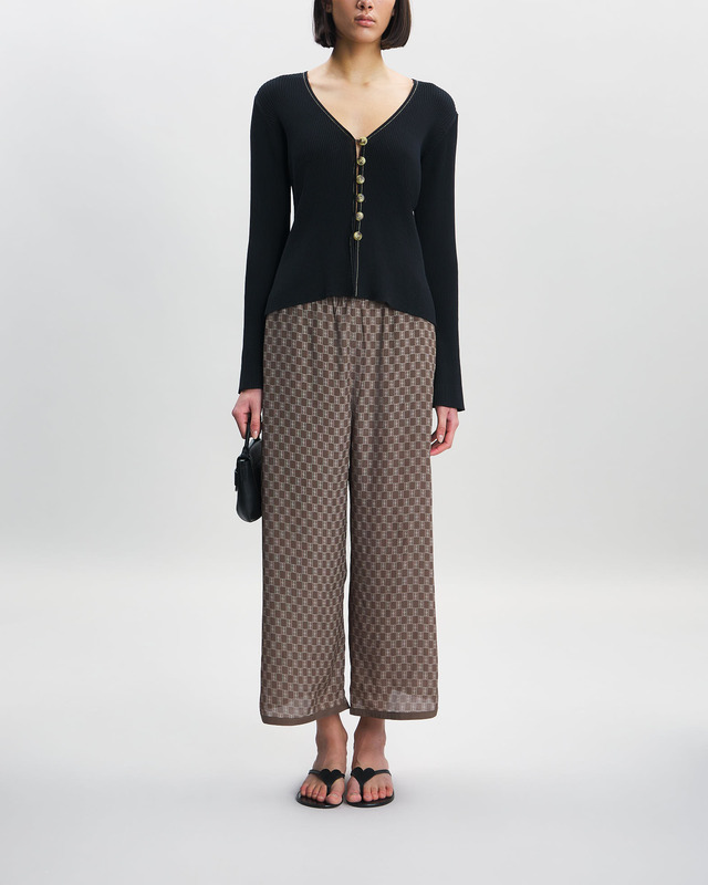 By Malene Birger Byxor Louisan Grå/beige 40