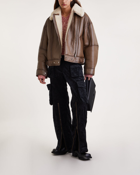 Jacket Shearling  Brun 1