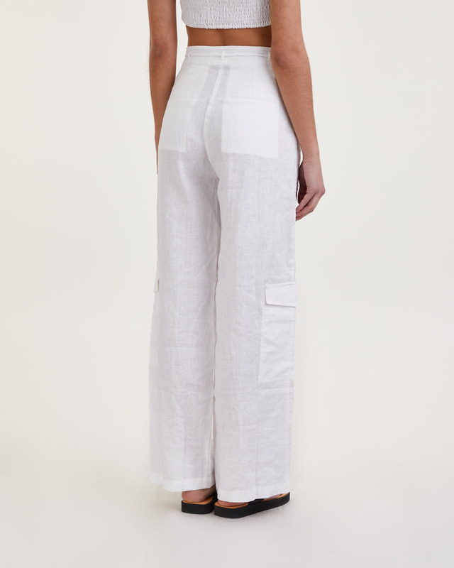 Faithfull The Brand Byxor Relais Vit L