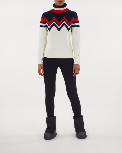 Alpine Sweater Blå/vit 2