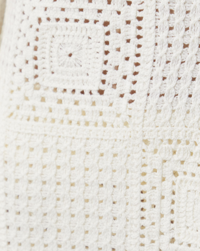 Malina Kofta Mirella Fitted Crochet Vanilla M