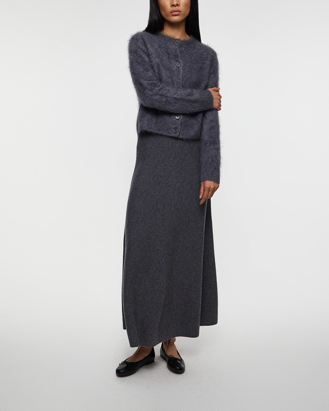 LISA YANG Skirt Torie Cashmere Grå 0 (XS-S)