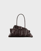 The Attico Handväska La Passeggiata Small' Top Handle Brun ONESIZE