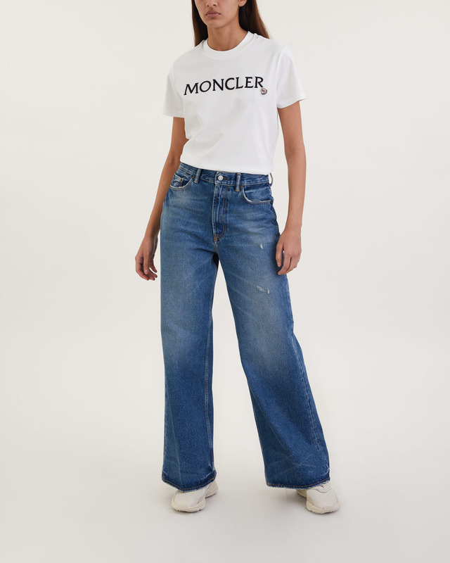 Moncler T-Shirt Maglia Maniche Corte Natural L