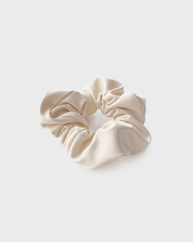 Corinne Vegan Scrunchie Creme ONESIZE