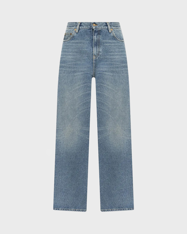Golden Goose Deluxe Brand Jeans Golden Melody Boyfriend Denim Washed Blue 28