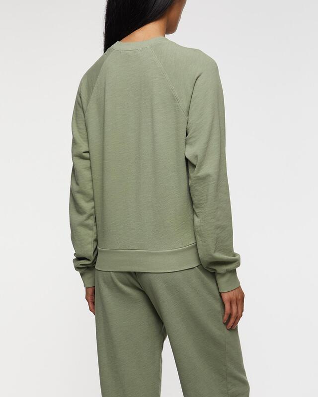 Éterne Sweatshirt Shrunken Raglan  Sage XS