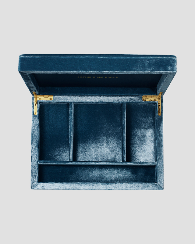 Sophie Bille Brahe Jewelrybox Trésor Blue Blå ONESIZE