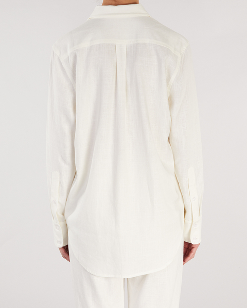 Shirt Linen White 2