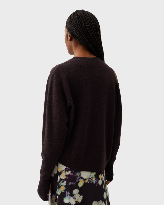 Rodebjer Sweater Knitted Acer Brun L