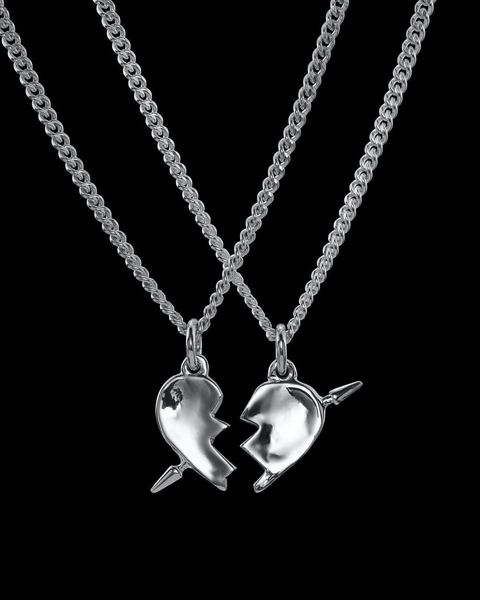 Halsband You & Me  Silver ONESIZE 1