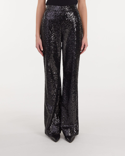 Trousers Stevie Sequin Trouser Grå 1