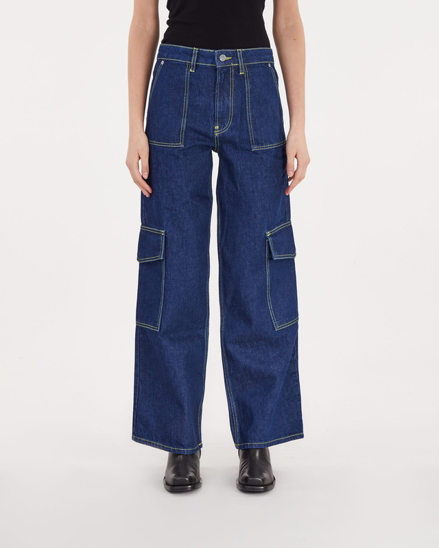 Ganni Jeans Rinse Denim Angi  Denim 25