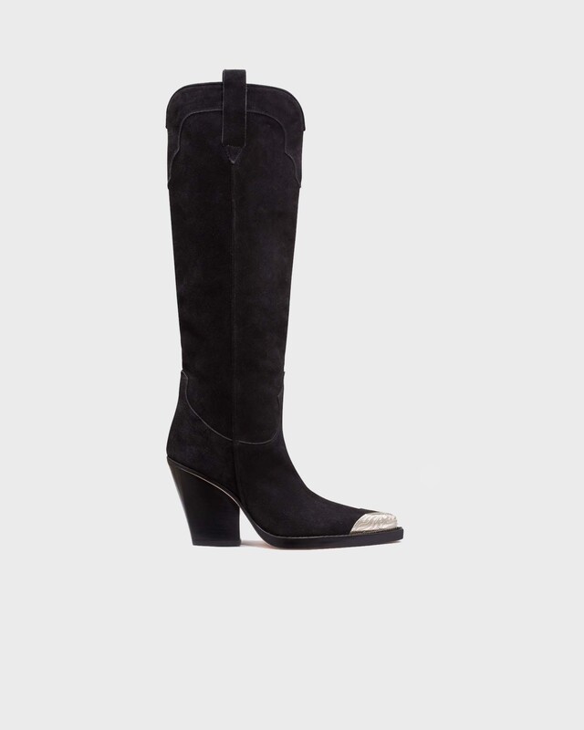 Paris Texas Stövlar El Dorado Embellished Toe Svart EUR 39