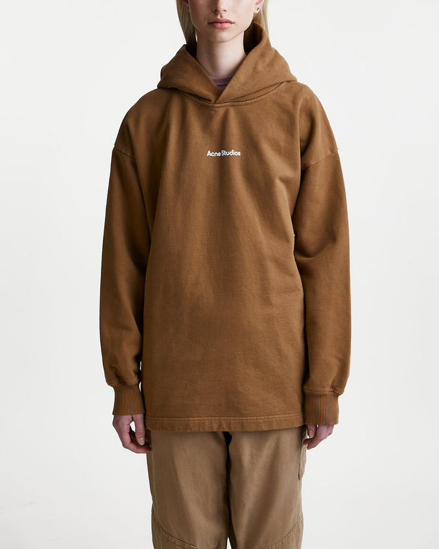 Acne Studios Sweater Hoodie Logo Mud L