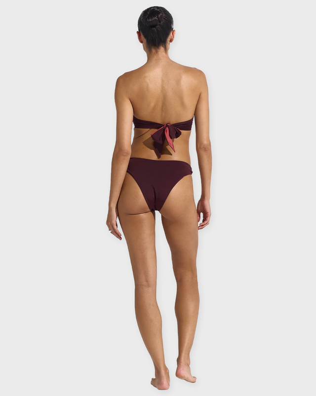 Seaquelle  Bikini Top Billow Burgundy  L