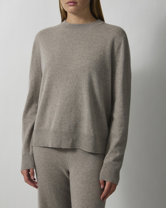 Soft Goat Sæt Cashmere Greige L