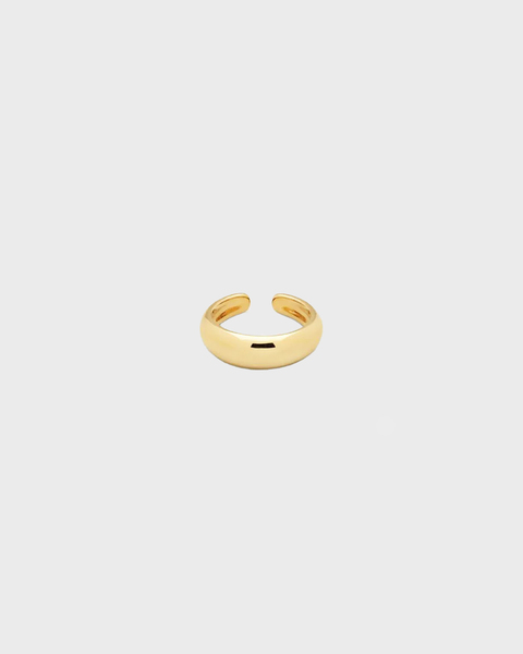 Ear Cuff Thick Gold Guld 1