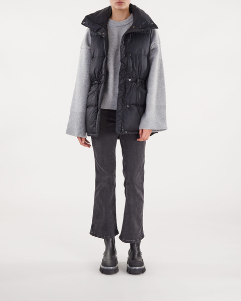 W Down Vest Svart 2