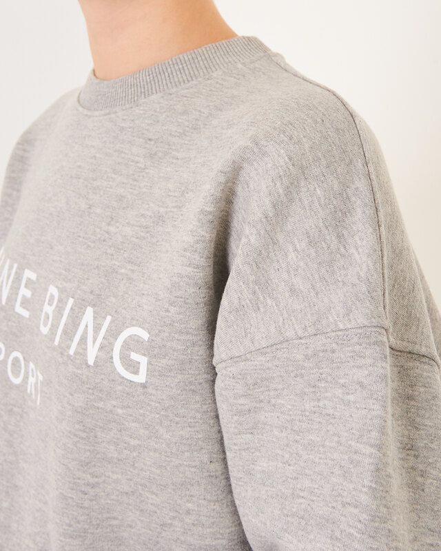 Anine Bing Sweater Evan Sweatshirt Grey XS