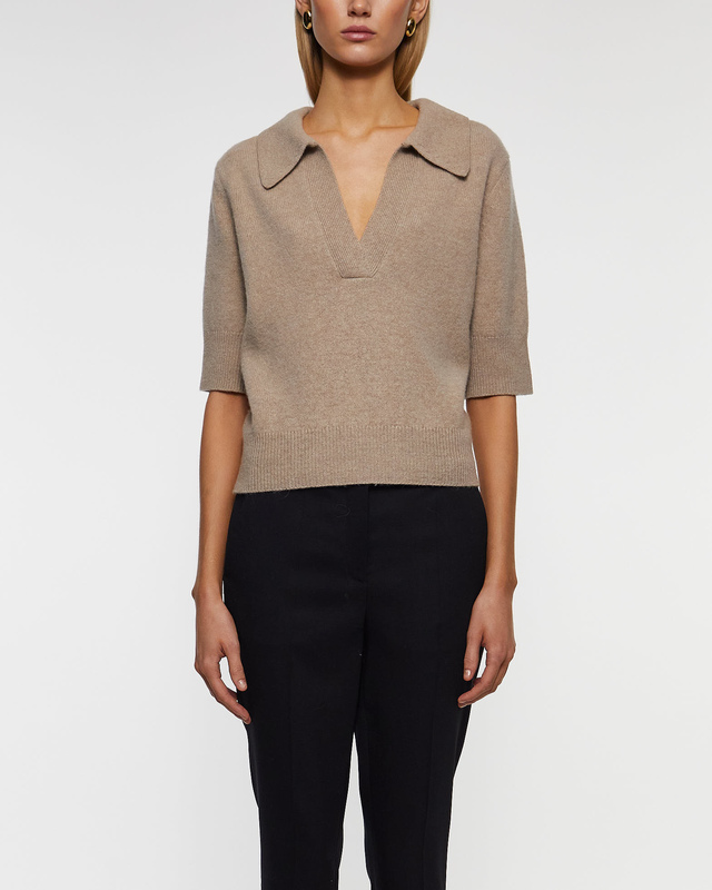 Wakakuu Icons Topp Lisabon Wool Cashmere Sand S