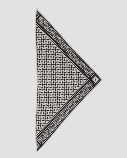Cashmere Scarf Triangle Trinity Classic S Light grey ONESIZE 2