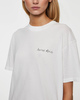 ANINE BING T-shirt Walker Tee Lyrics Ivory S