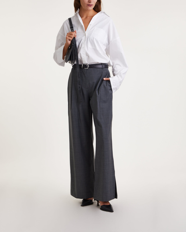The Garment Pisa Wide Trousers Grå UK 10 (EUR 38)