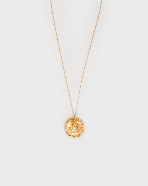 Necklace Il Loene Medallion Gold ONESIZE  1