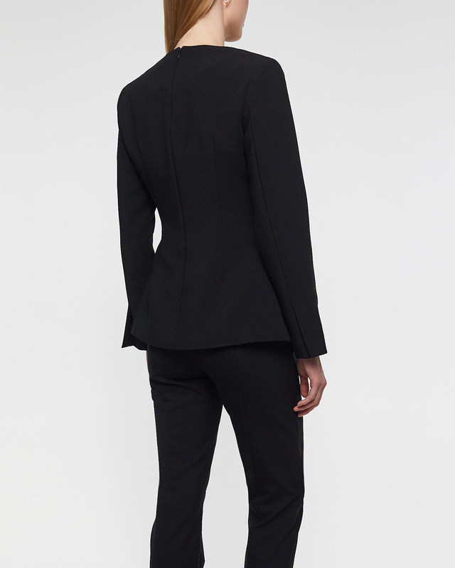 Malina Blus Athina Tailored Long Sleeve Svart 42