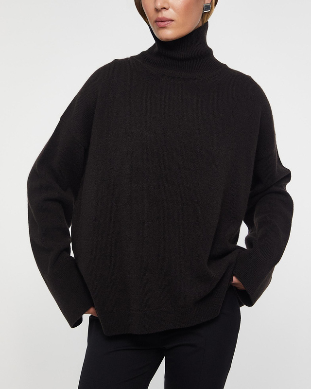 Wakakuu Icons Tröja Fuiji Turtleneck Brun L