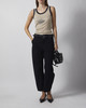 Acne Studios Linne Sheer Logo White S