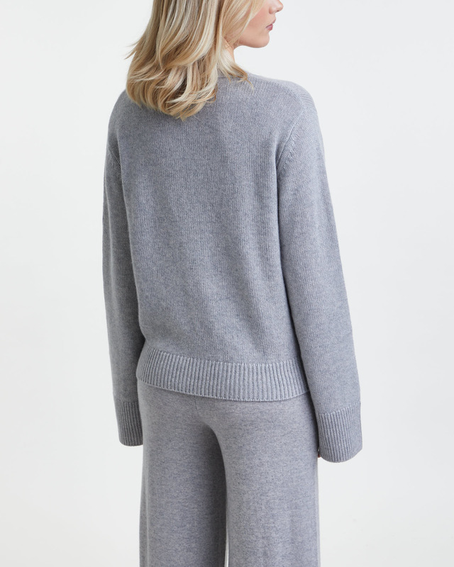 LISA YANG Cardigan Danni Cashmere Grå 0 (XS-S)