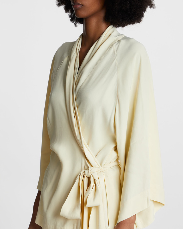 Rodebjer Blouse Tennessee Cape Gul L