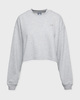 New Balance Sweatshirt Coastal Fleece Crew Grå XL