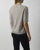 Soft Goat T-skjorte Brushed Short Sleeve Greige L
