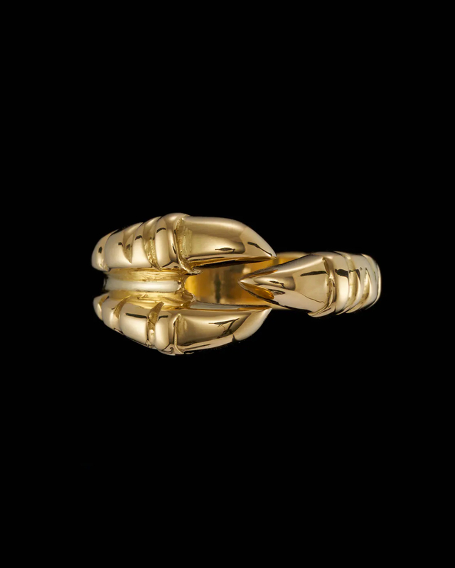 Maria Nilsdotter Ring Claw Single Guld M