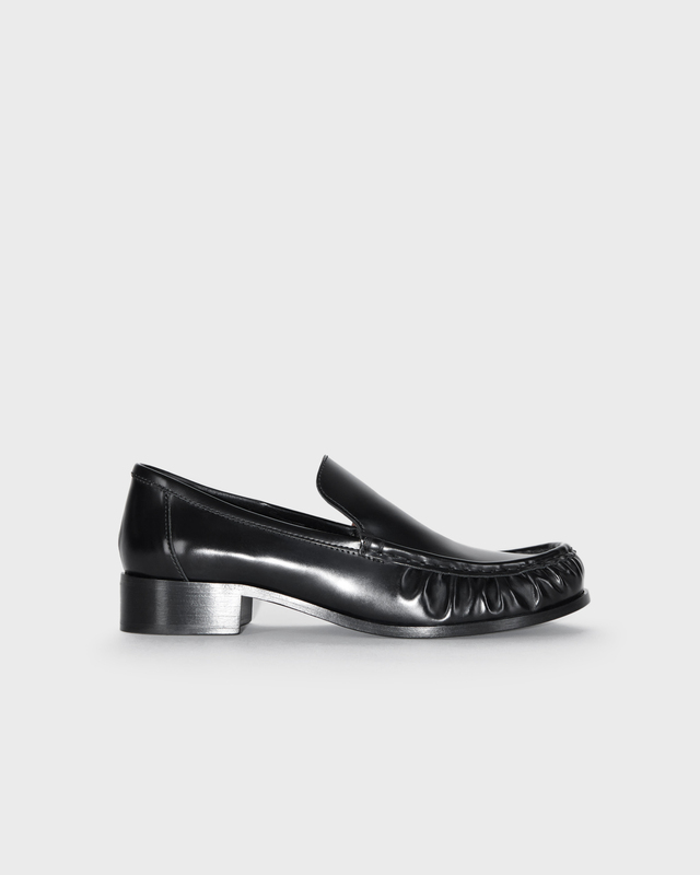 Acne Studios Loafers Leather Svart EUR 41